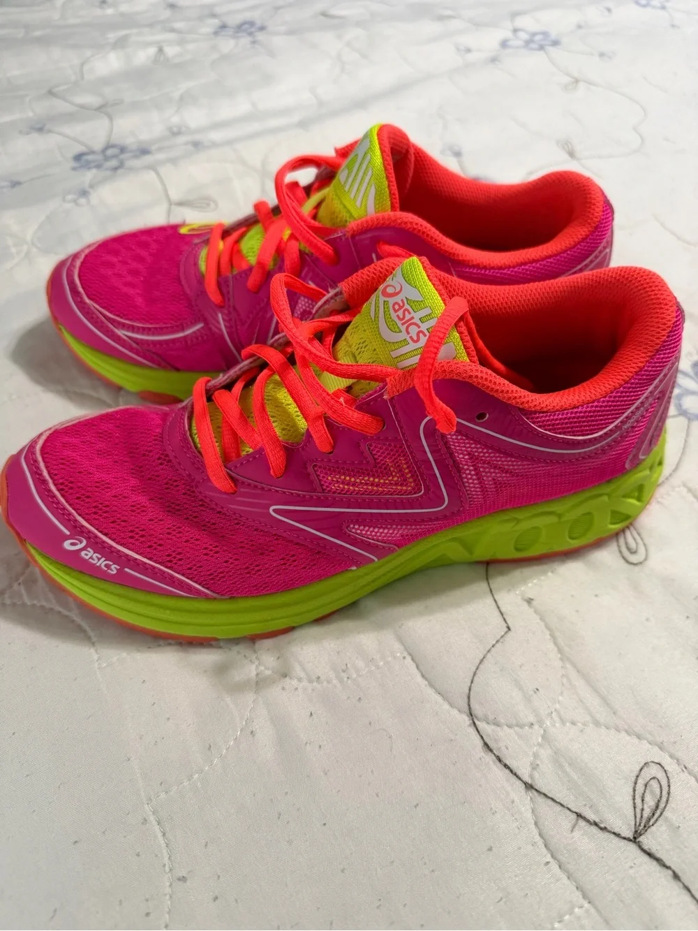 ASICS Women’s Running Sneakers in Coral Pink